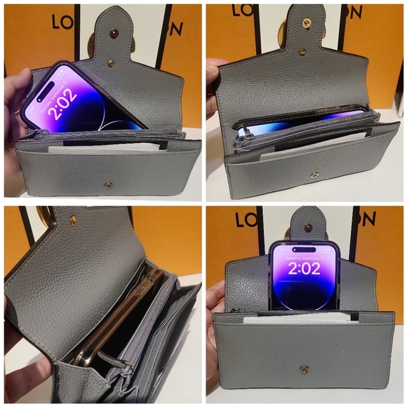 🔥SOLD🔥🌸GUCCI🌸 EUC🔥 GG Marmont Wallet on chain w/ Complete Inclusions - Picture 13 of 17